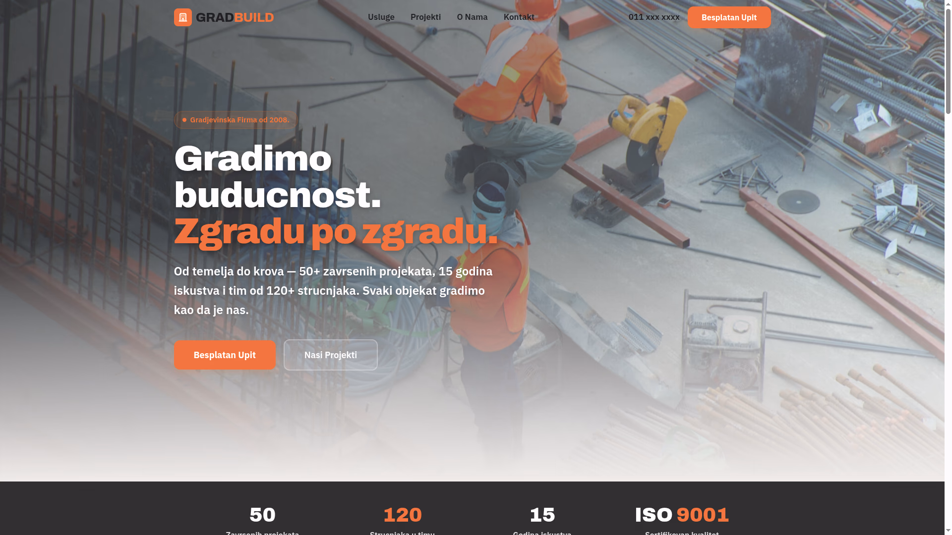 Izrada sajta i SEO optimizacija za građevinsku firmu — M·LAB blog Beograd