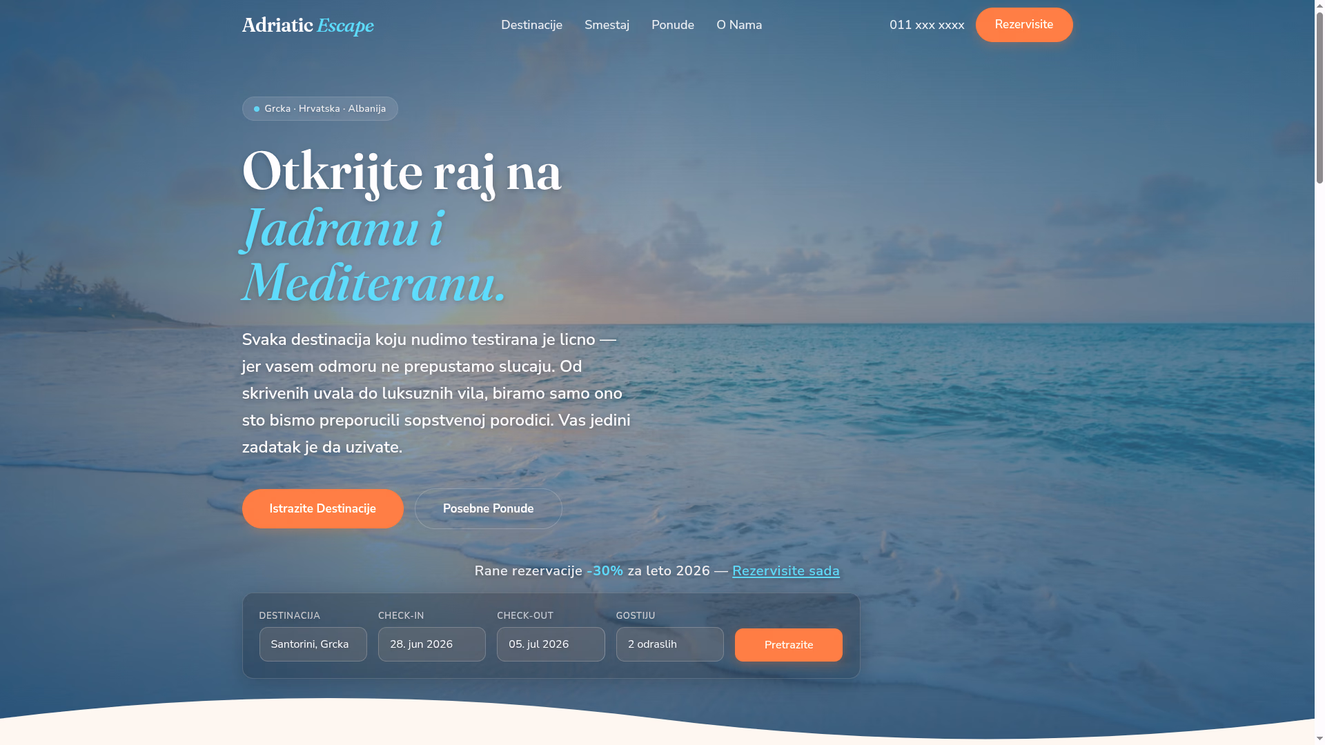 Izrada sajta i SEO optimizacija za turističku agenciju — M·LAB blog Beograd